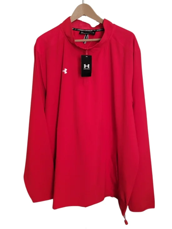 🆕️Under Armour UA Motivate 2.0 Long Sleeve Water Resistant Popover Shirt - Picture 3 of 12
